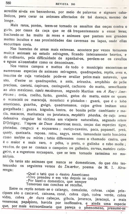 Chorografia Mineira  Vigsima parte